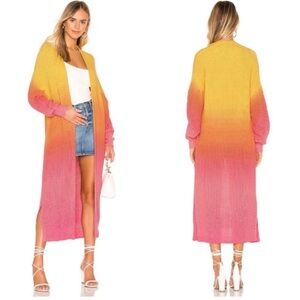 Gorgeous Free People Come Together Maxi Cardigan
Mai Tai Ombré Long Duster